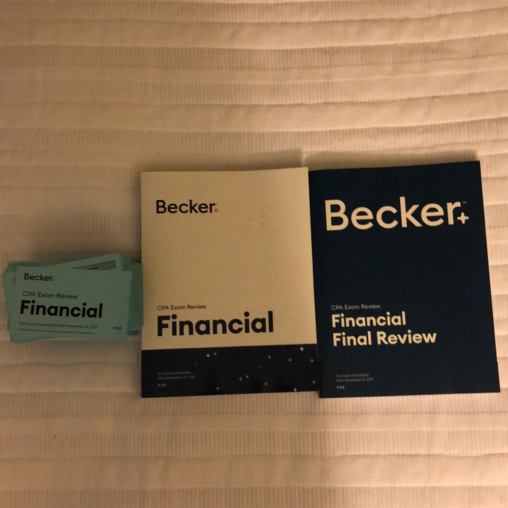 Becker FAR study pack